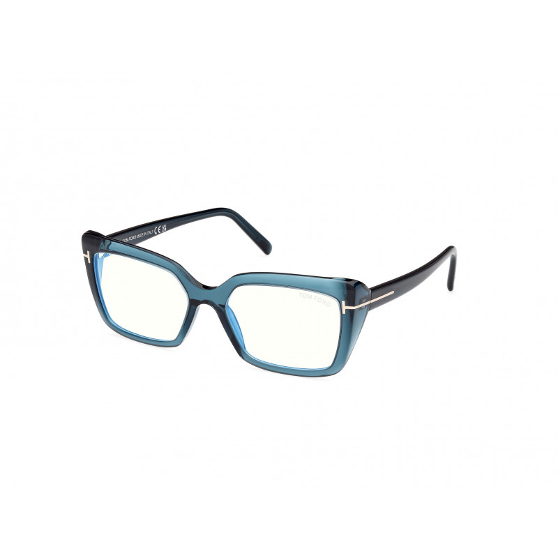 Eyeglasses Tom Ford FT 5991 -B 092 Shiny Blue / 55mm