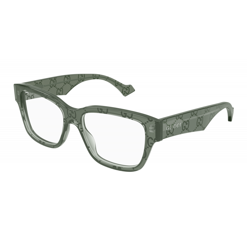 Eyeglasses Gucci GG 1428 O- 012 Green / Transparent 55mm