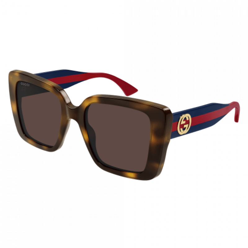 Sunglasses Gucci GG 1861 S- 002 Havana / Brown Blue 53mm