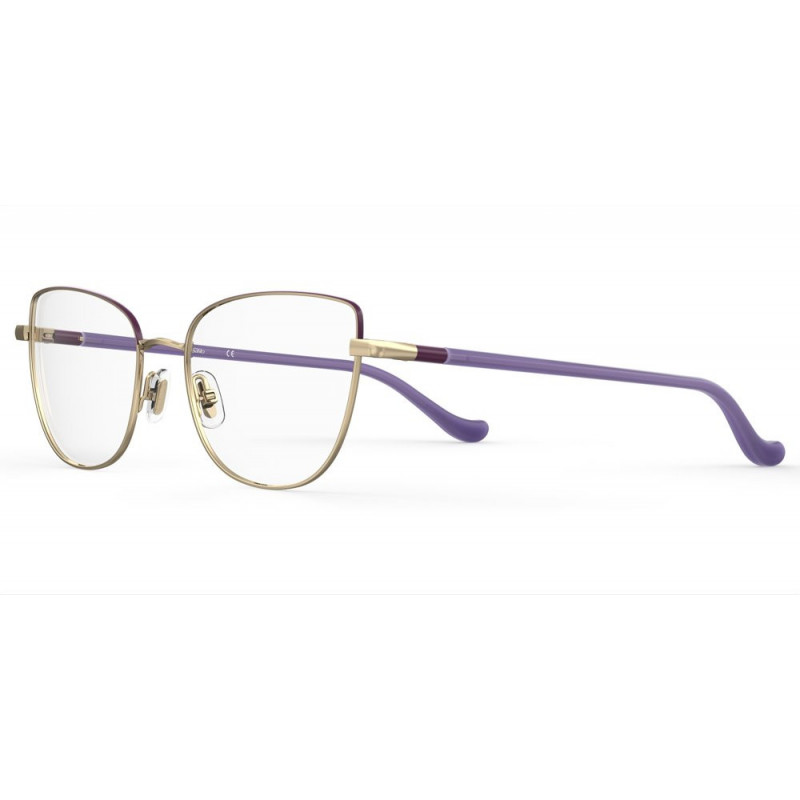 Eyeglasses Emozioni EM 8506 S9E Gold Violet 53mm