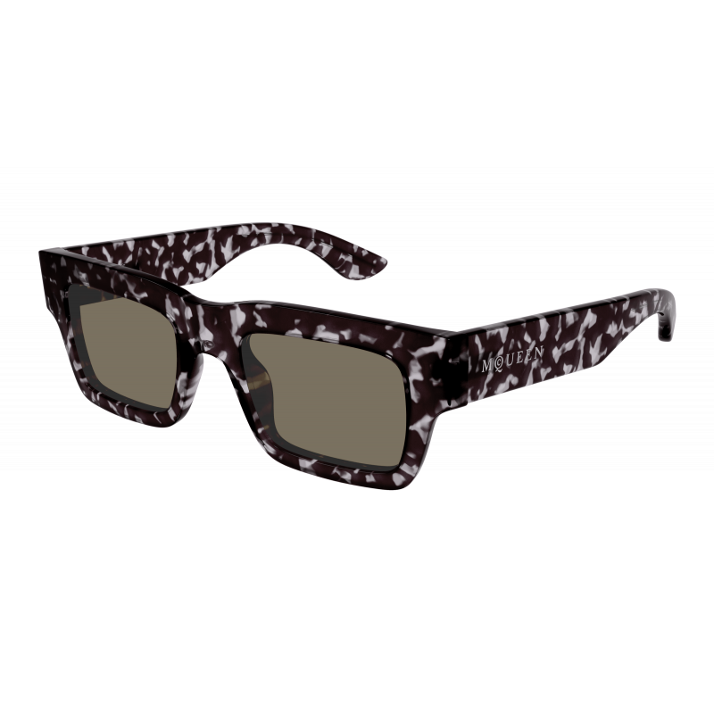 Sunglasses Alexander McQueen AM 0508 S- 002 Havana / Brown 50mm