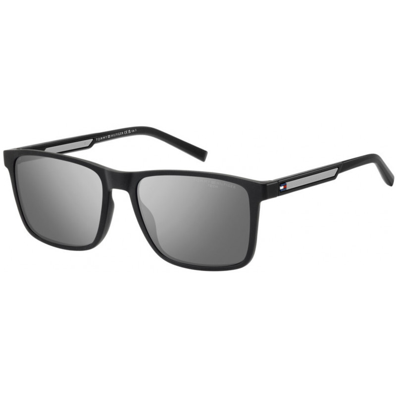 Sunglasses Tommy Hilfiger TH 2201 /S 8ATI Ti Silver Mirror Hightcontrat 56mm