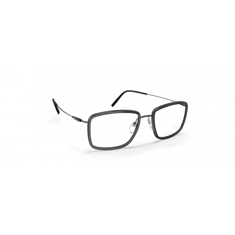 Eyeglasses Silhouette Dynamics Colorwave Contour 5580 6560 Ruthenium / Graphite 50mm