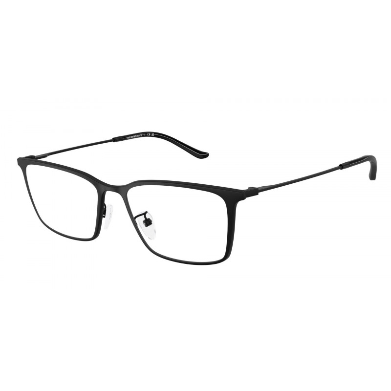 Eyeglasses Emporio Armani EA 1173 D 3001 Matte Black Demo Lens 55mm