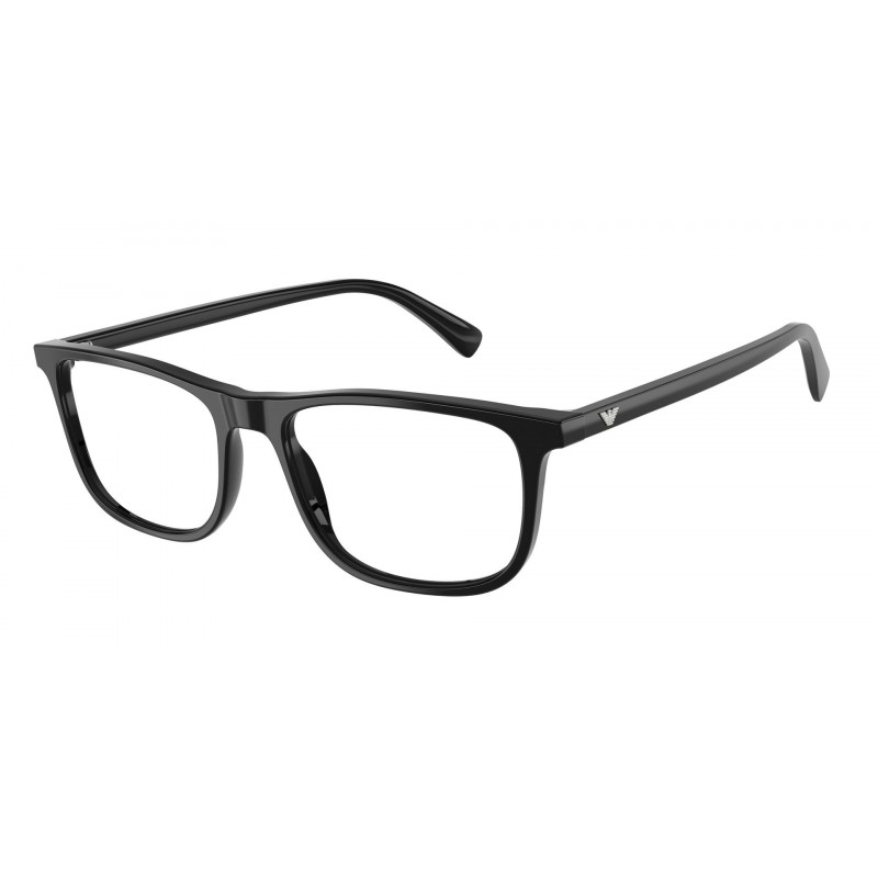 Eyeglasses Emporio Armani EA 3287 F 5017 Shiny Black Demo Lens 56mm