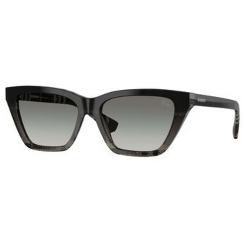 Sunglasses Burberry BE 4468 420011 Check Gradient Grey / Polyamide Standard 54mm