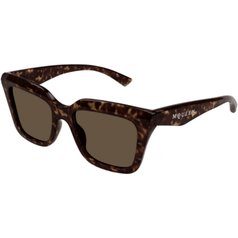 Sunglasses Alexander McQueen AM 0473 SA- 002 Havana / Brown 54mm