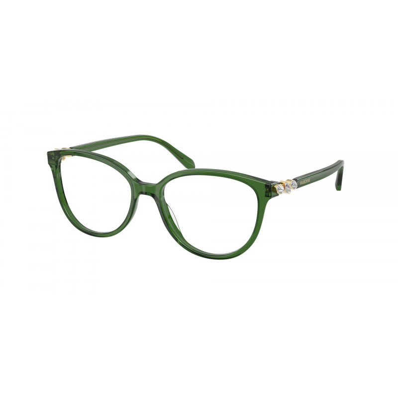 Eyeglasses Swarovski SK 2070 1081 Transparent Green / Demo Lens 50mm
