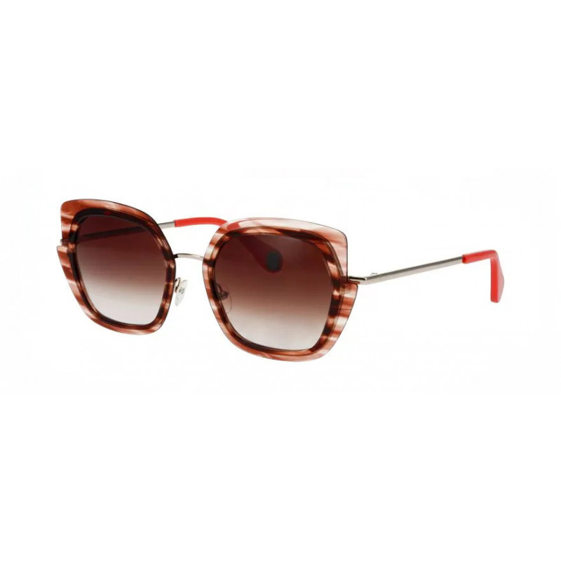Sunglasses WOOW SUPER SOUL 2 0010 Brown / Nosepads 53mm