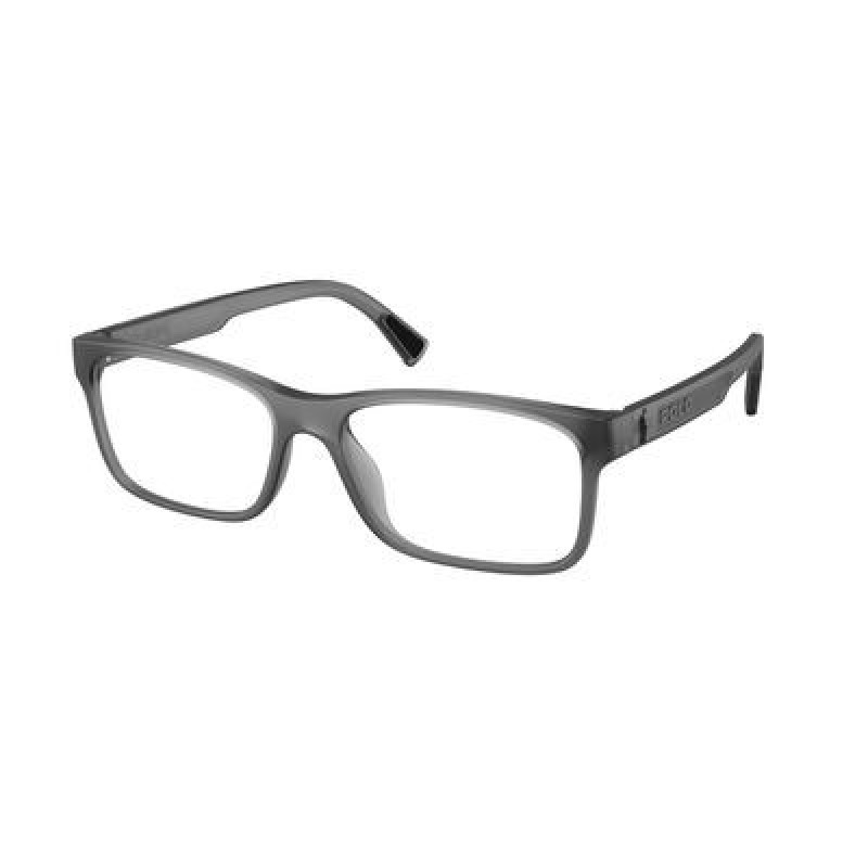 Eyeglasses Polo PH 2301 U 6362 Matte Transparent Grey / Demo 56mm