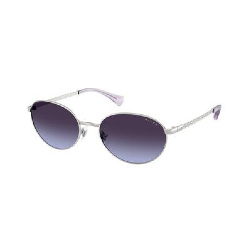 Sunglasses Ralph RA 4148 90014Q Shiny Silver / Gradient Blu Policarbonate Standard 55mm