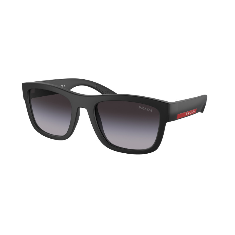 Sunglasses Prada Linea Rossa PS 01 ZSF 1BO09U Matte Black / Grey Gradient Polyamide Standard