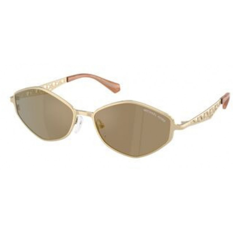 Sunglasses Michael Kors MK 1181 10144T Light Gold / Dark Grey Mono Polyamide Standard 56mm
