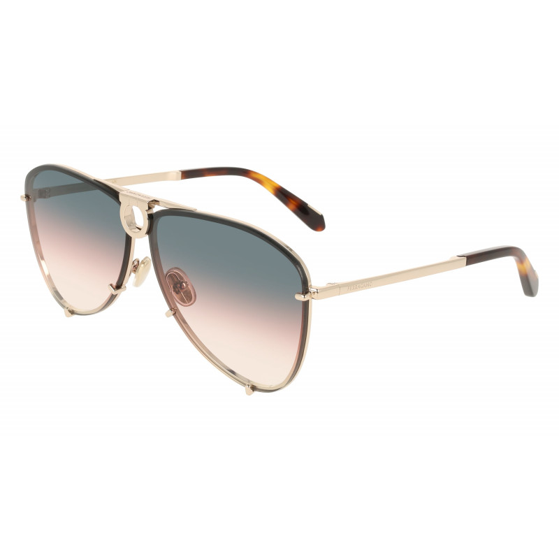 Sunglasses FERRAGAMO SF 346 S 710 Gold 66mm