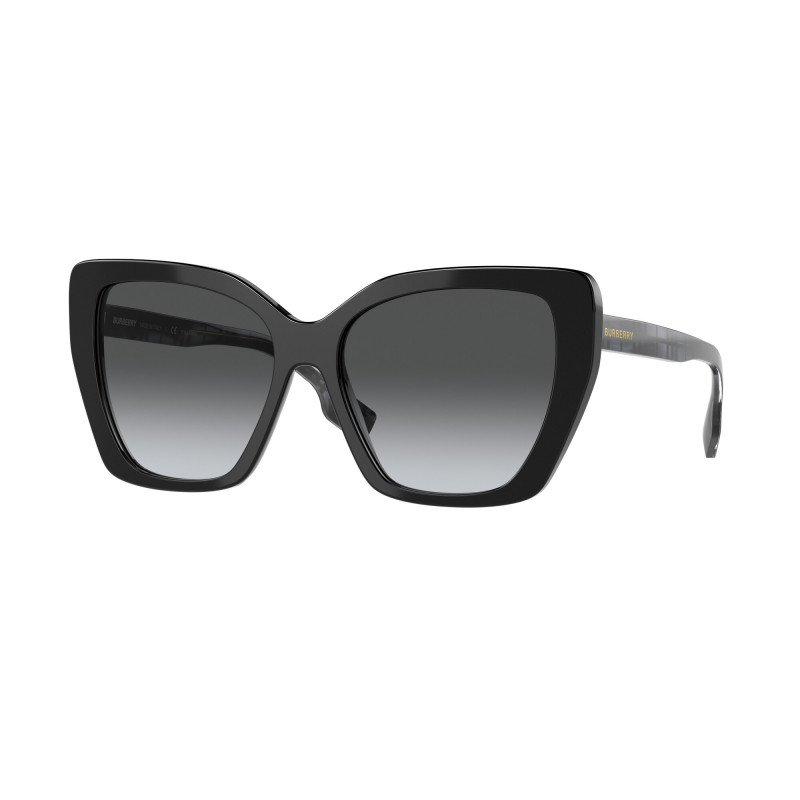 Sunglasses Burberry BE 4366 3980T3 Tamsin Black Polar Grey Gradie 55mm