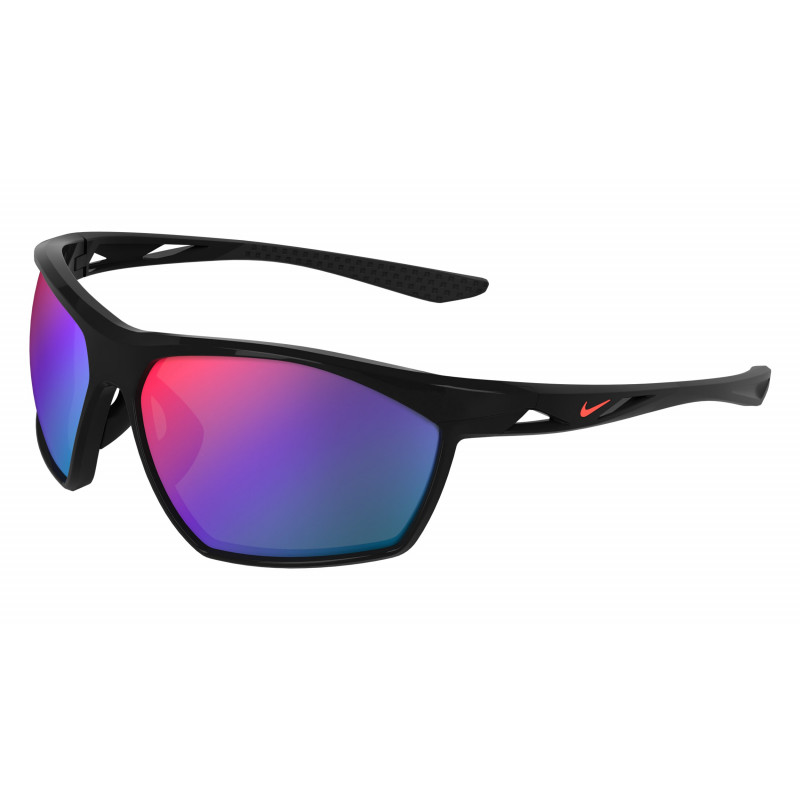 Sunglasses NIKE WINDTRACK HEAT IQ 7245 X 010 Black / Infrared Mirror 66mm