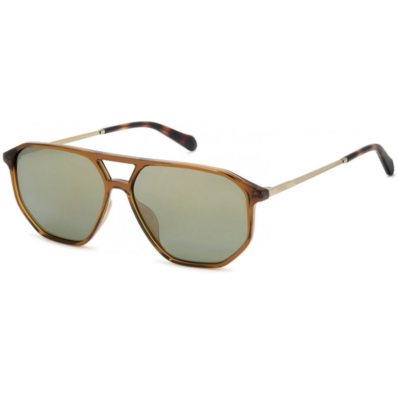 Sunglasses Fossil FOS 2149 /S L4K1 K1 Gold Mirror