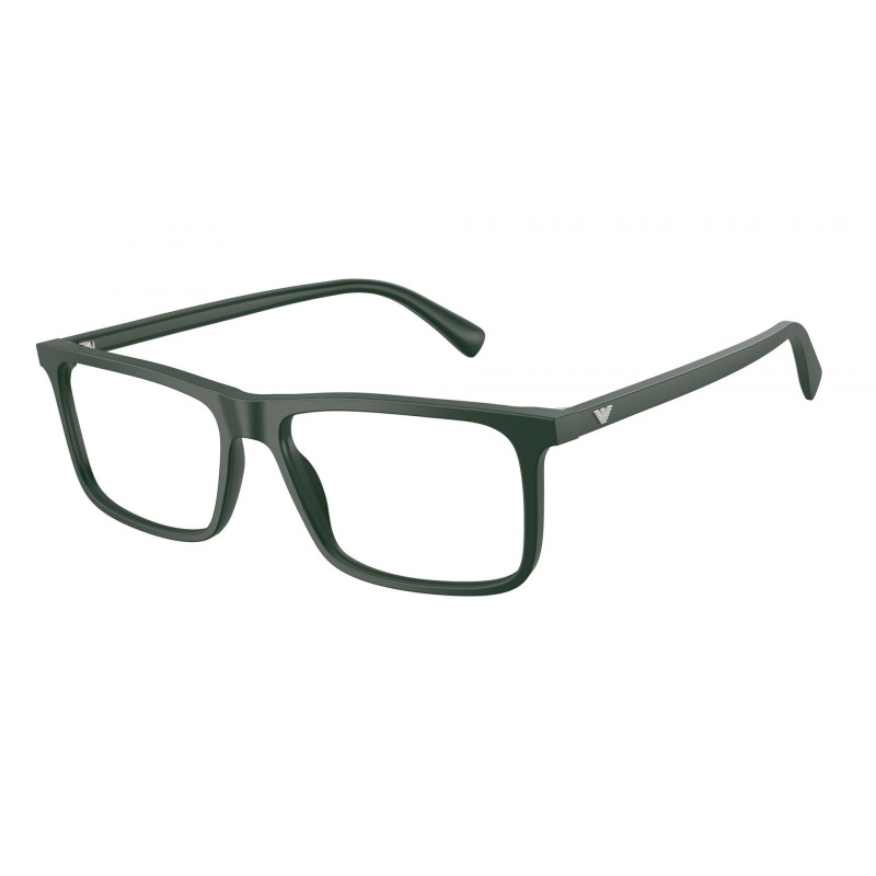 Eyeglasses Emporio Armani EA 3288 6173 Matte Green / Demo Lens 55mm