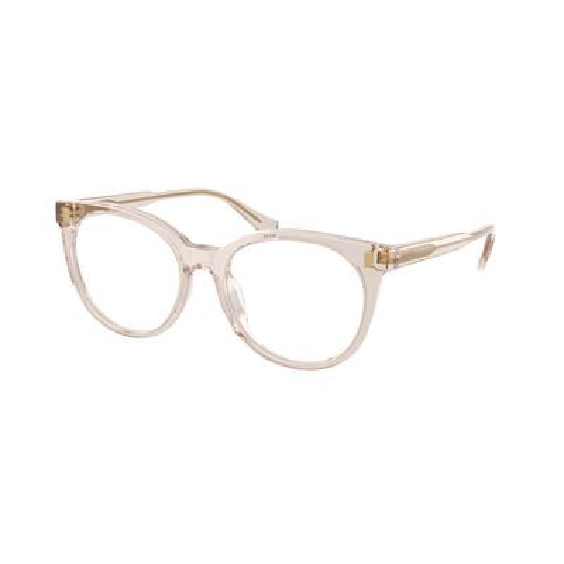 Eyeglasses Ralph RA 7182 U 6117 Shiny Beige Crystal / Demo 49mm