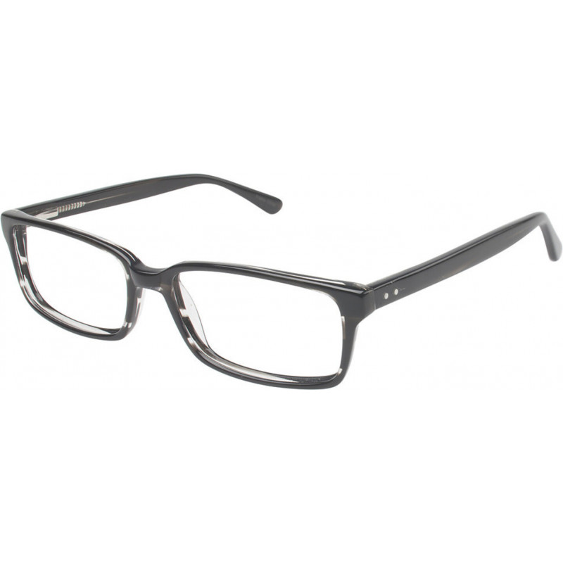 Eyeglasses VISION'S 202 C01 Black Crystal 53mm