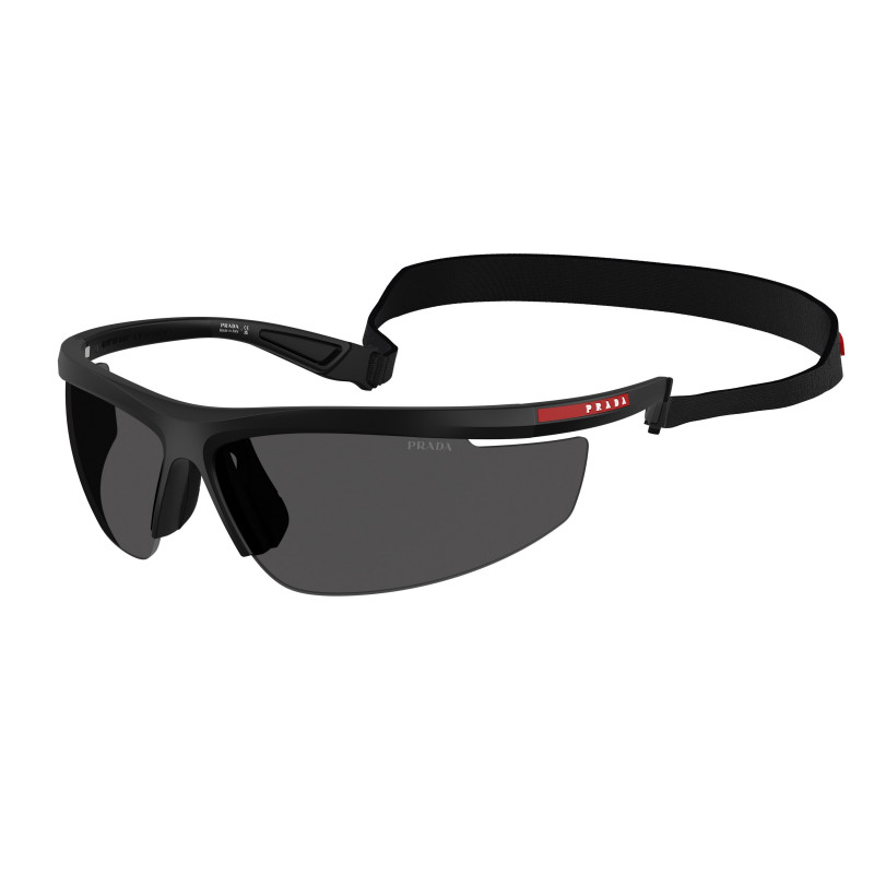 Sunglasses Prada Linea Rossa PS A 02 S 1BO5S0 Nero Opaco / Ardesia Polyamide Standard 96mm