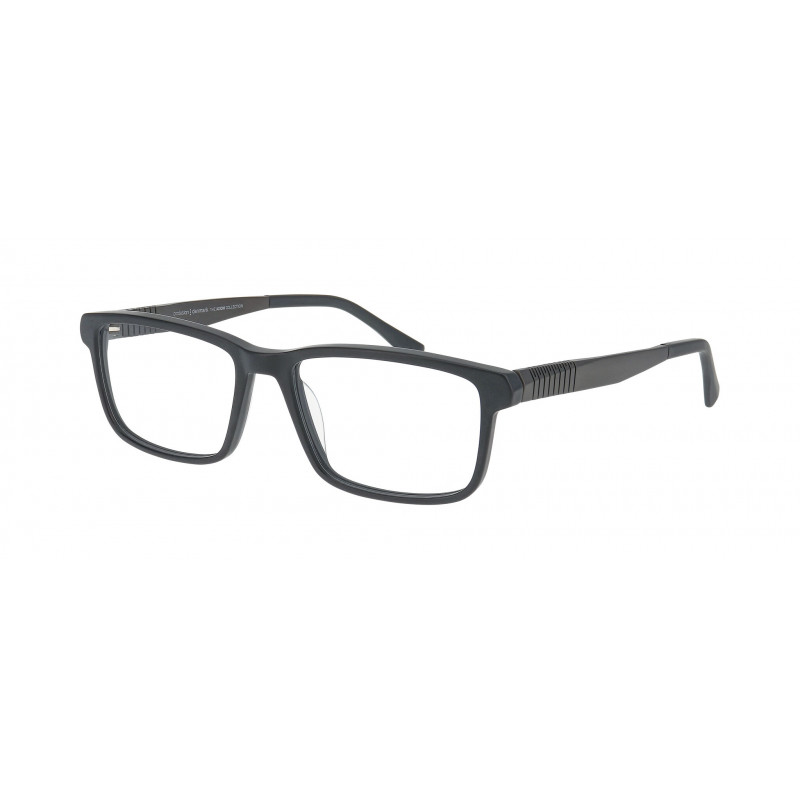 Eyeglasses Pro-design Denmark PROFLEX A 4 6031 Black Dark Matt / Nosepad 55mm