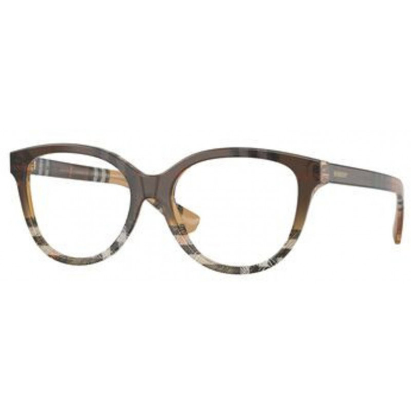 Eyeglasses Burberry BE 2456 4202 Check Gradient Sand / Demo Lens 52mm