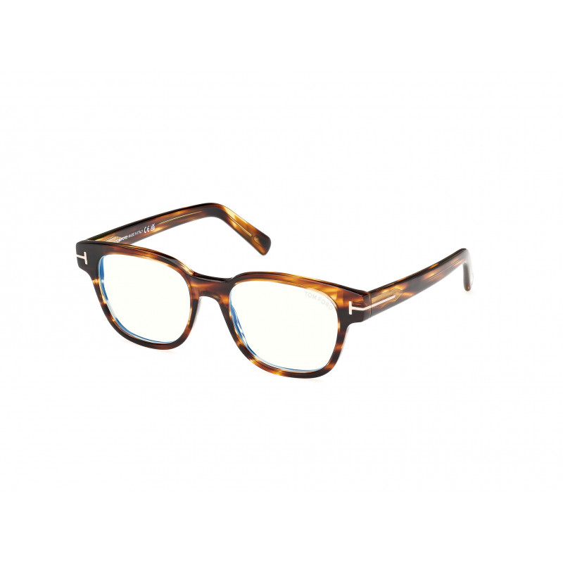 Eyeglasses Tom Ford FT 5977 -B 050 Shiny Dark Brown / 50mm
