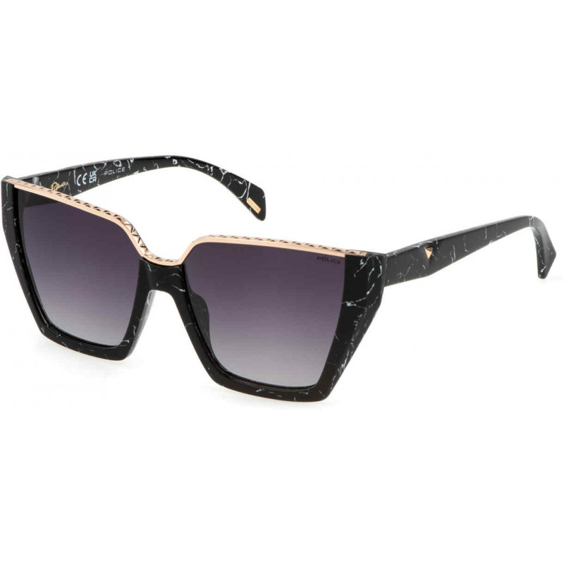 Sunglasses Police SPLL 33 E 0869 Marbled Black
