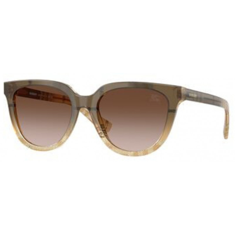 Sunglasses Burberry BE 4469 F 420113 Check Gradient Beige / Brown Polyamide Standard 53mm