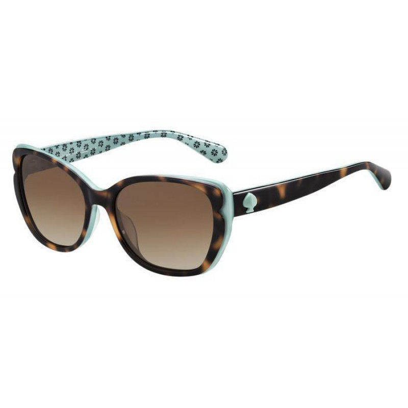 Sunglasses Kate Spade AUGUSTA/G/S NLLA La Brown Shaded Polarized 54mm