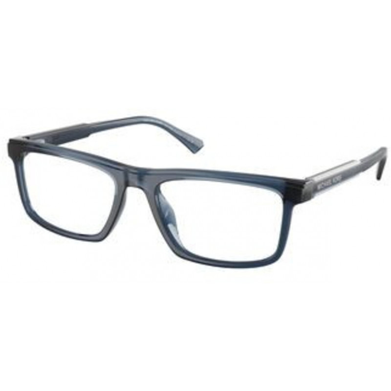 Eyeglasses Michael Kors MK 4189 U 3002 Navy Transparent / Demo 55mm