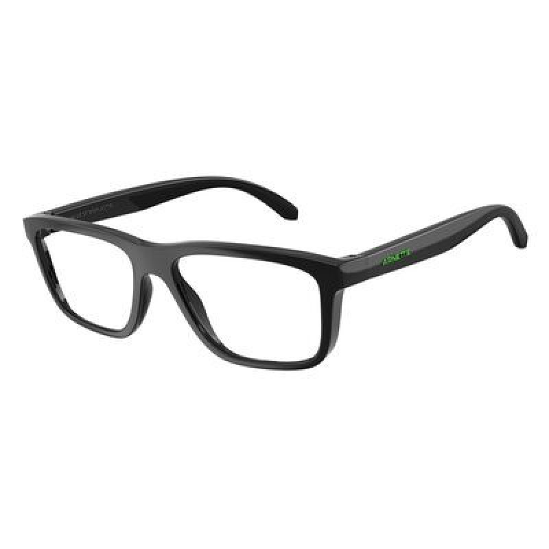 Eyeglasses Arnette AN 7271 2758 Black/Black Rubber / Recycled Demo 55mm