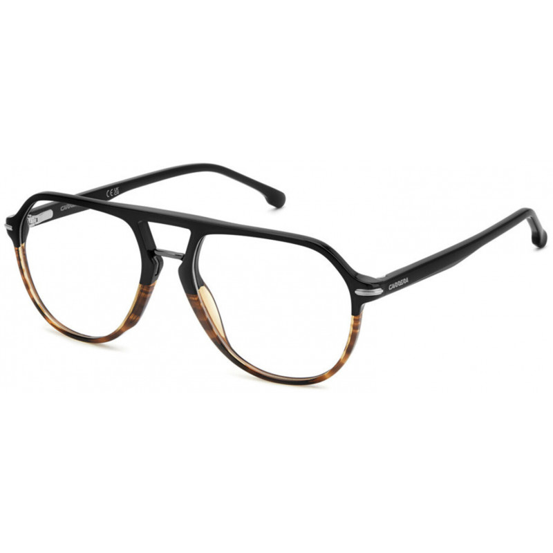 Eyeglasses CARRERA 345 37N Black Horn 55mm