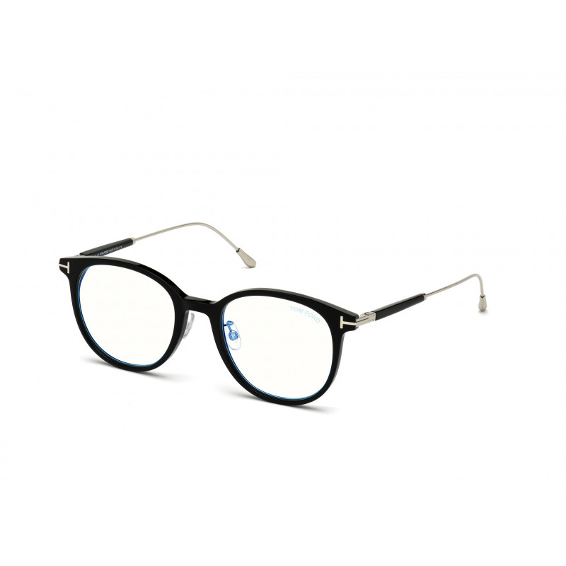 Eyeglasses Tom Ford FT 5644 -D-B Asian fit 001 Shiny Black Palladium 52mm