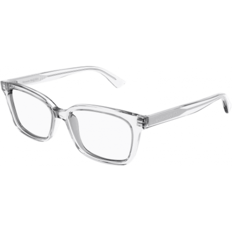 Eyeglasses Alexander McQueen AM 0464 O- 004 Crystal / Transparent 52mm
