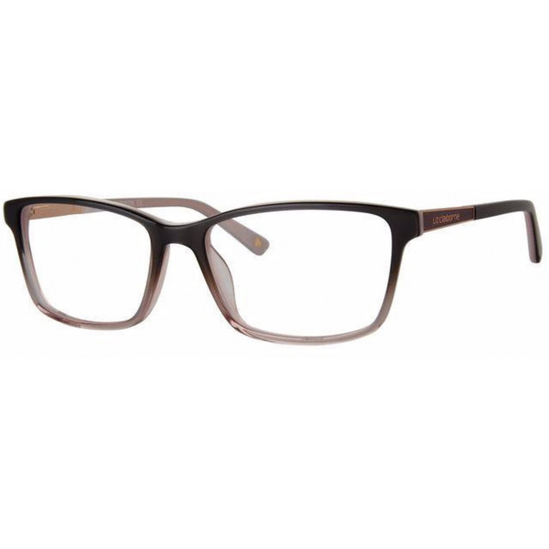 Eyeglasses Liz Claiborne L 671 HAQ Grey Pink 55mm