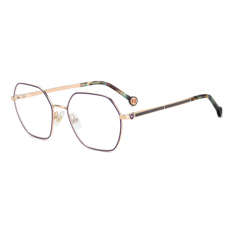 Eyeglasses Carolina Herrera HER 0286 BSU Violet / Gold 53mm