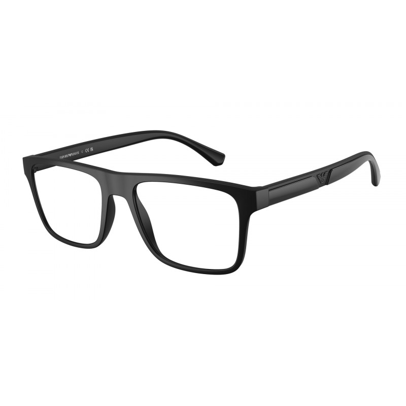 Eyeglasses Emporio Armani EA 4115 V 5801 Matte Black Demo Lens 52mm