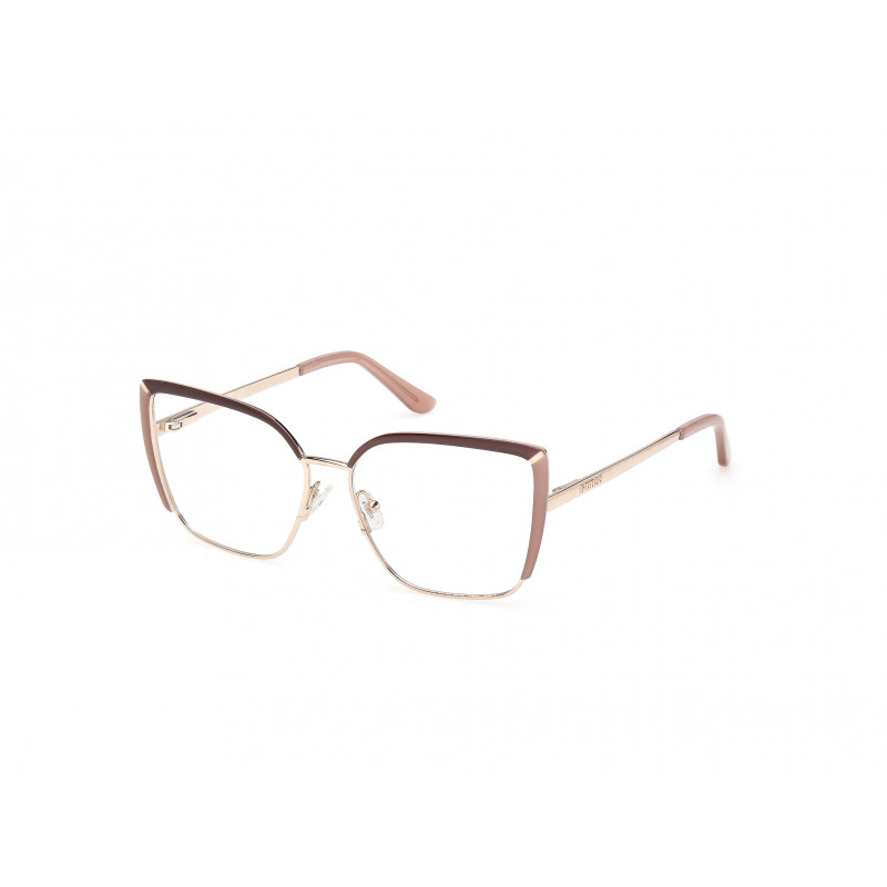 Eyeglasses Guess GU 50249 059 Matte Beige / Shiny Pale Gold 55mm