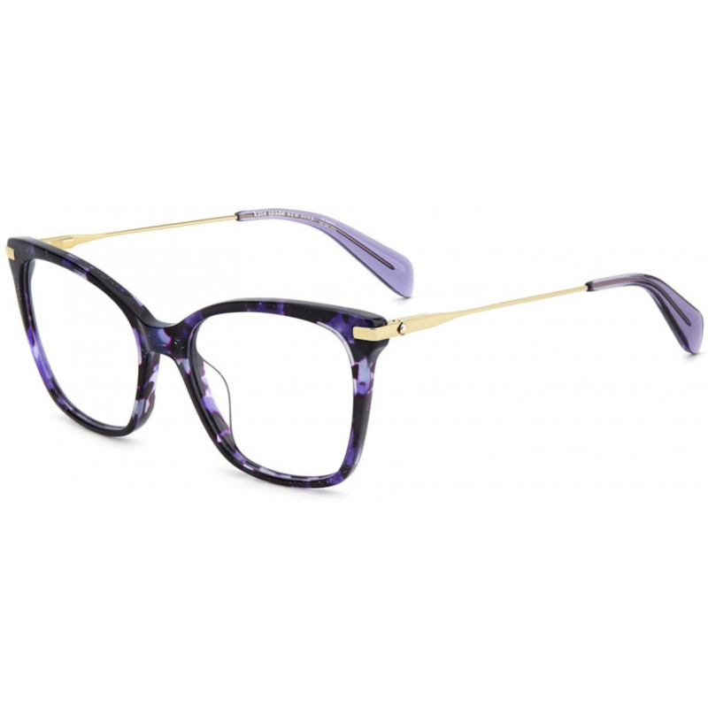 Eyeglasses Kate Spade KS TEYA HKZ Violet Havana 52mm