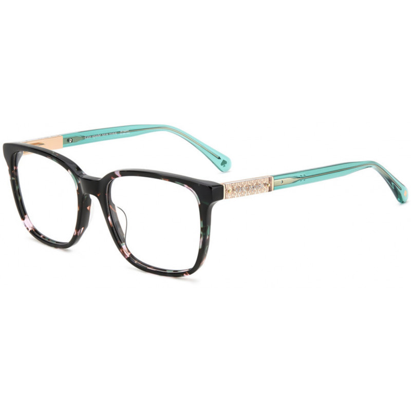 Eyeglasses Kate Spade FABLE MYA Green Havana 52mm