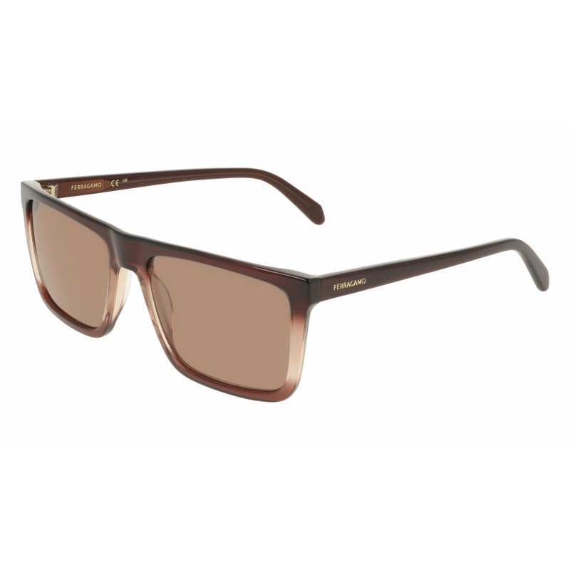 Sunglasses FERRAGAMO SF 2123 S 211 Gradient Brown 58mm