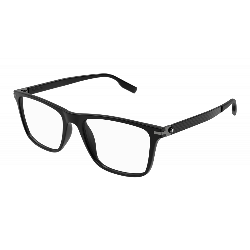 Eyeglasses Montblanc MB 0251 O- 001 Black / Transparent 54mm