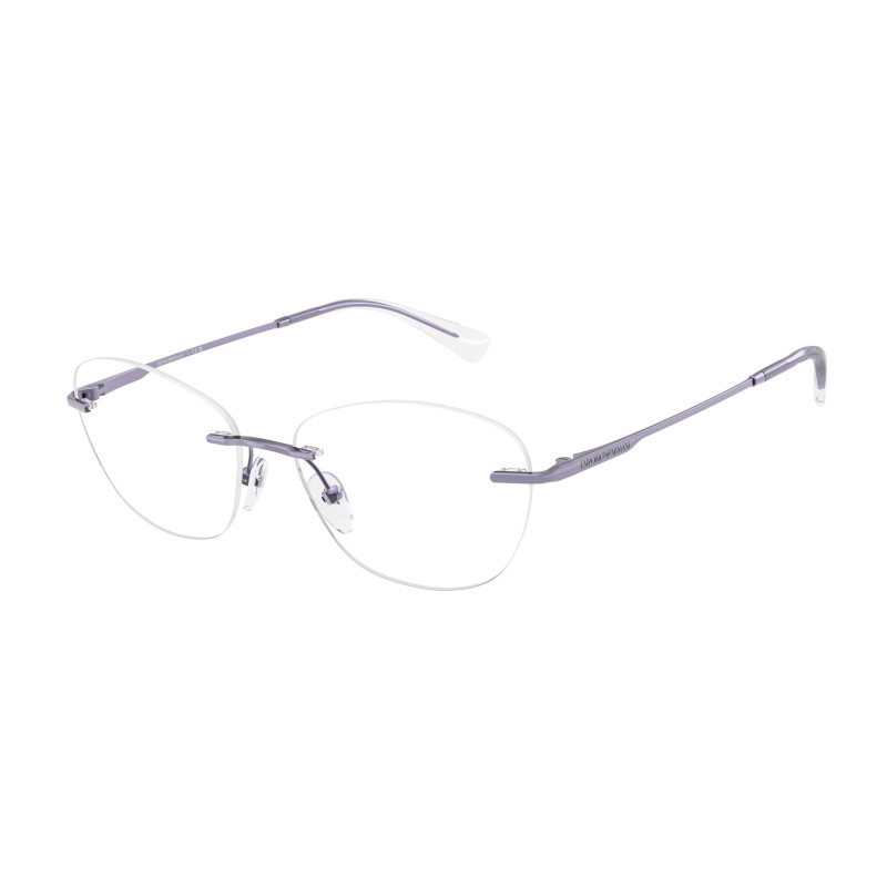 Eyeglasses Emporio Armani EA 1167 3383 Shiny Metallic Violet / Demo Lens 53mm