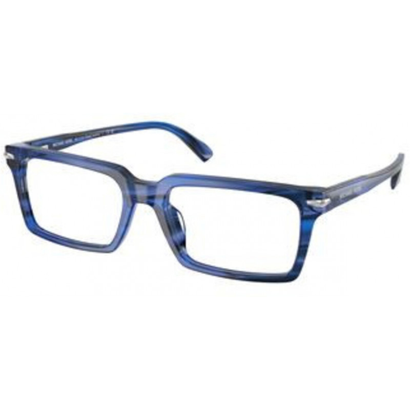 Eyeglasses Michael Kors MK 4173 U 4041 Blue Horn / Plano 54mm