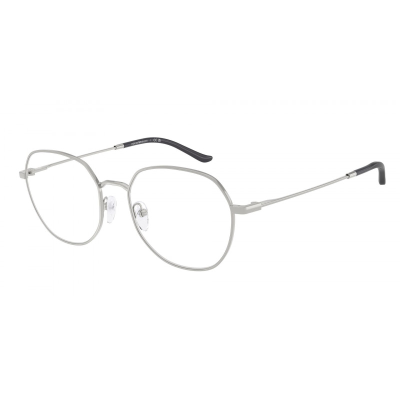 Eyeglasses Emporio Armani EA 1174 D 3015 Shiny Silver Demo Lens 54mm