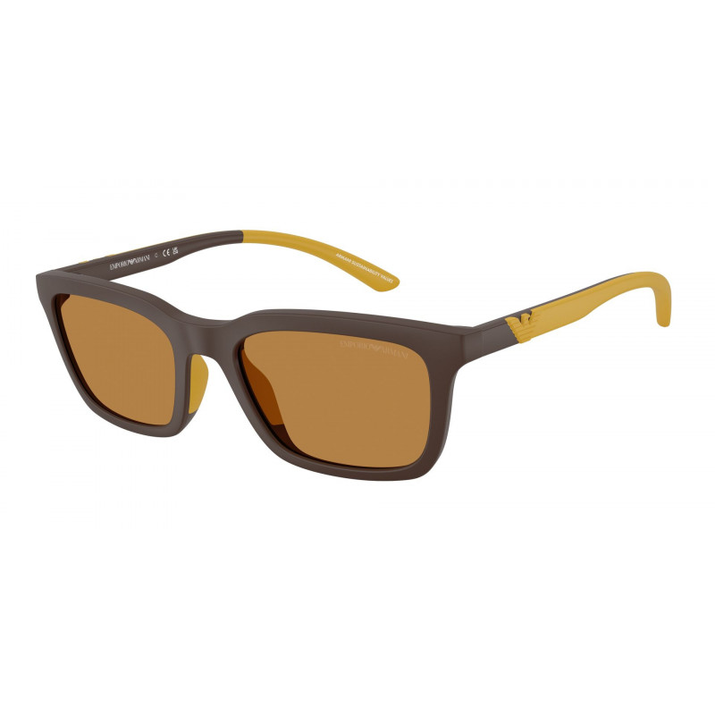 Sunglasses Emporio Armani EA 4249 U 625893 Matte Brown / Light Polyamide Standard
