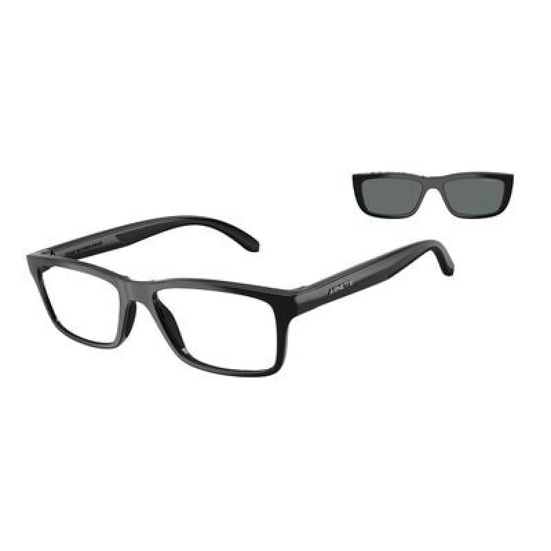 Sunglasses Arnette AN 4356 27581W Black/Black Rubber / Clear Policarbonate Standard 54mm