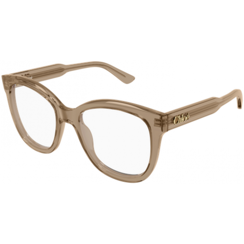Eyeglasses Chloé CH 0378 O- 005 Brown / Transparent 54mm
